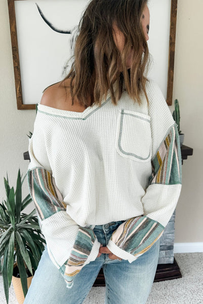 FADE INTO FALL LONG SLEEVE TOP-[option4]-The Lovely Lola Boutique-Womens-Clothes