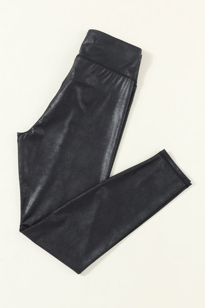 FOUNDATION OF LOVE LEATHER LEGGINGS-[option4]-The Lovely Lola Boutique-Womens-Clothes