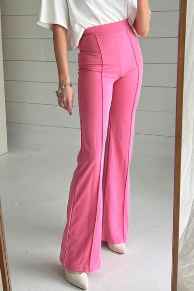 HOTTIE HOT PINK PANTS-[option4]-The Lovely Lola Boutique-Womens-Clothes