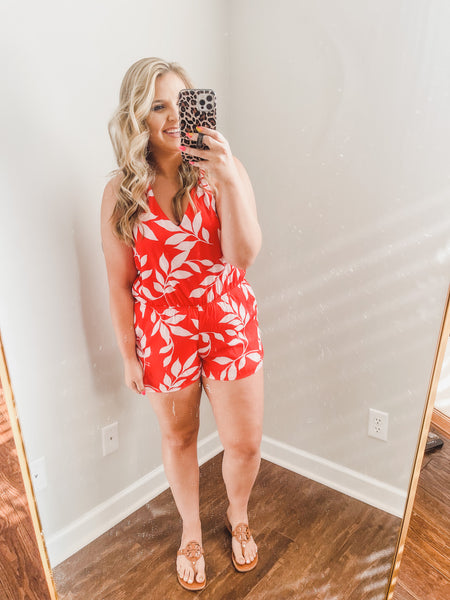 SUCH A HEARTBREAKER FLORAL ROMPER-[option4]-The Lovely Lola Boutique-Womens-Clothes