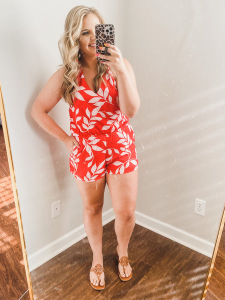 SUCH A HEARTBREAKER FLORAL ROMPER-[option4]-The Lovely Lola Boutique-Womens-Clothes