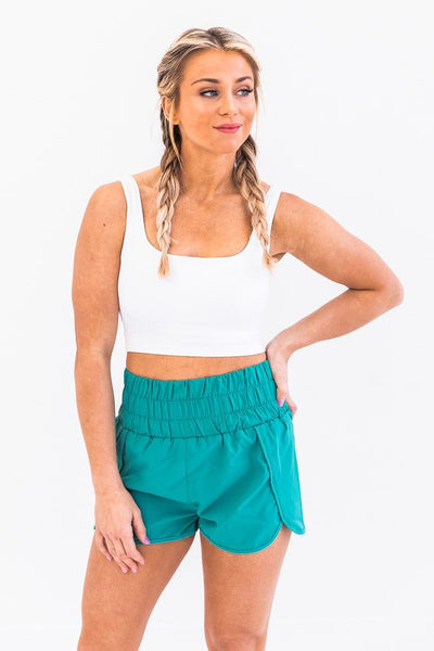 Errands To Run Athletic Shorts-[option4]-The Lovely Lola Boutique-Womens-Clothes