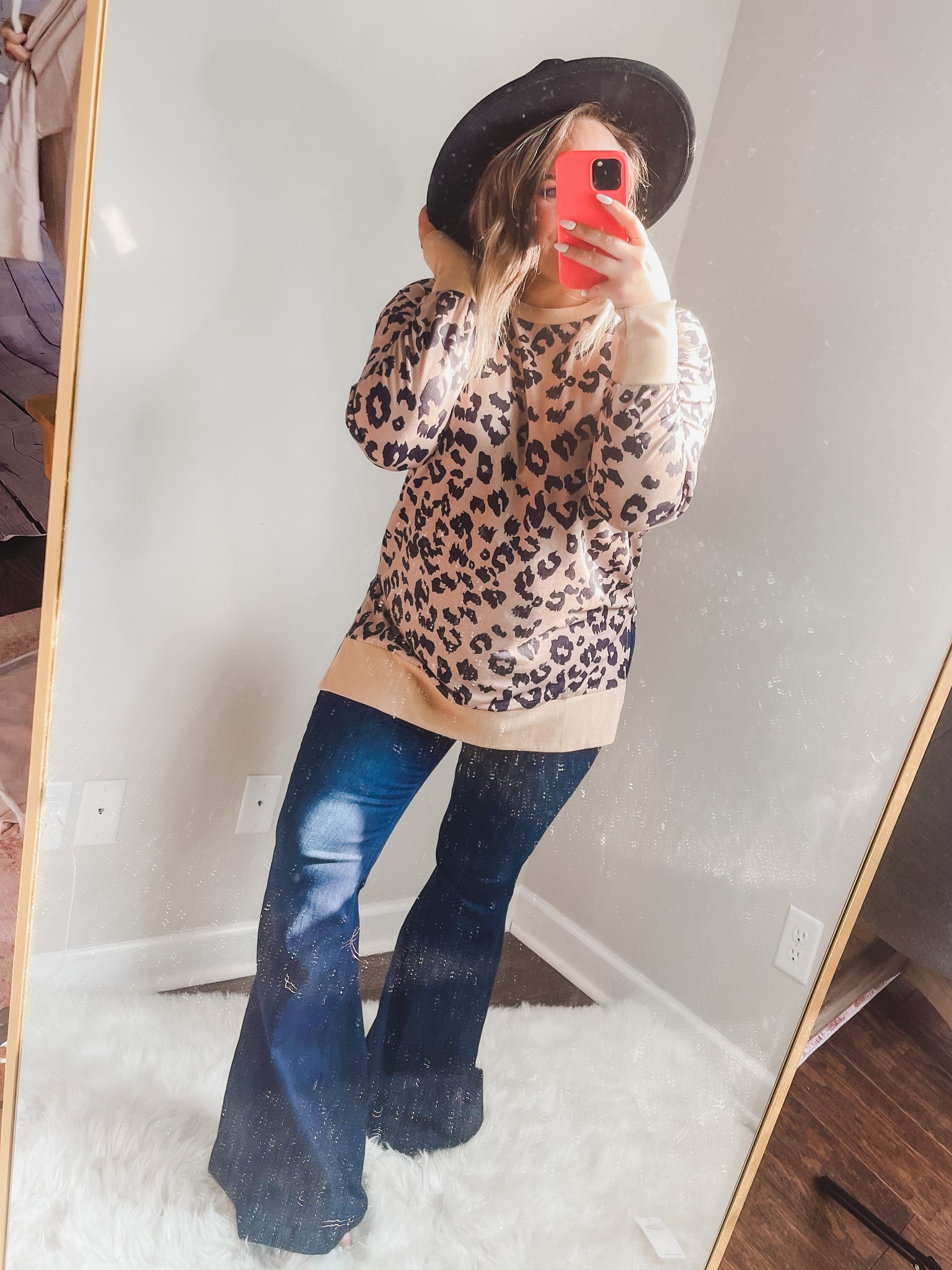 RADIANT ENERGY LEOPARD TUNIC TOP-[option4]-The Lovely Lola Boutique-Womens-Clothes