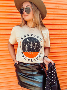 DANCIN’ IN THE MOONLIGHT GRAPHIC TEE-[option4]-The Lovely Lola Boutique-Womens-Clothes